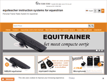 Tablet Screenshot of equiteacher.com